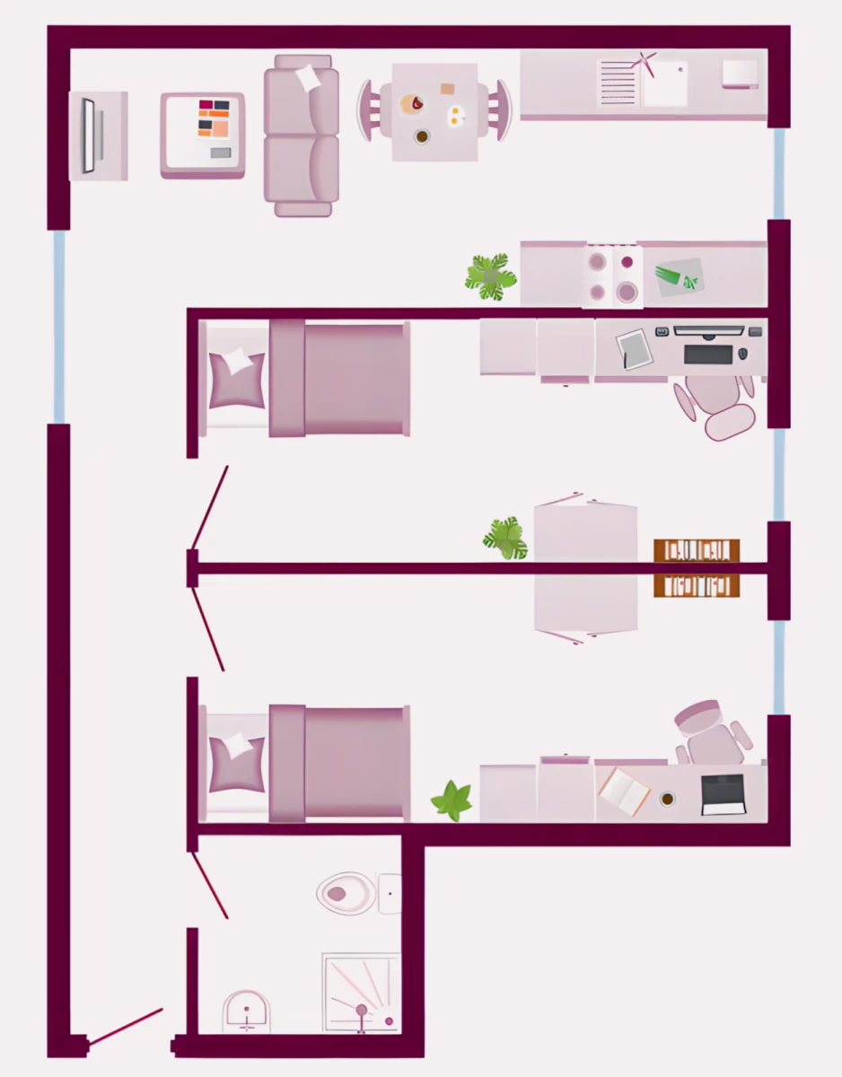 Apartment Rooms view 1