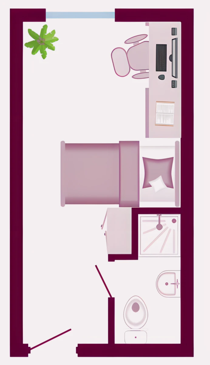 Ensuite Rooms view 2