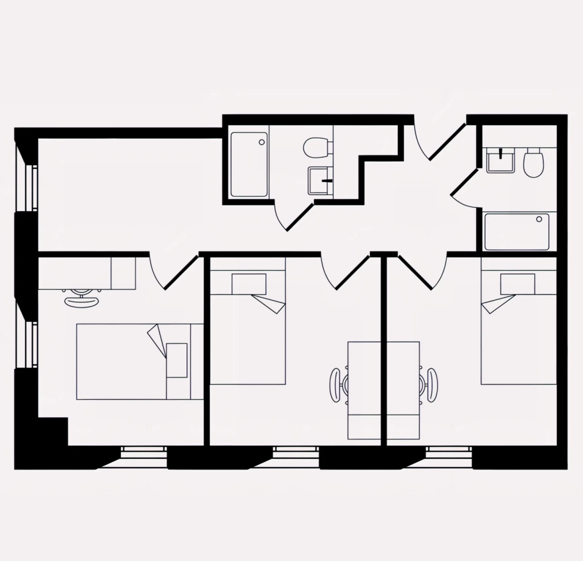 Apartment Rooms view 4