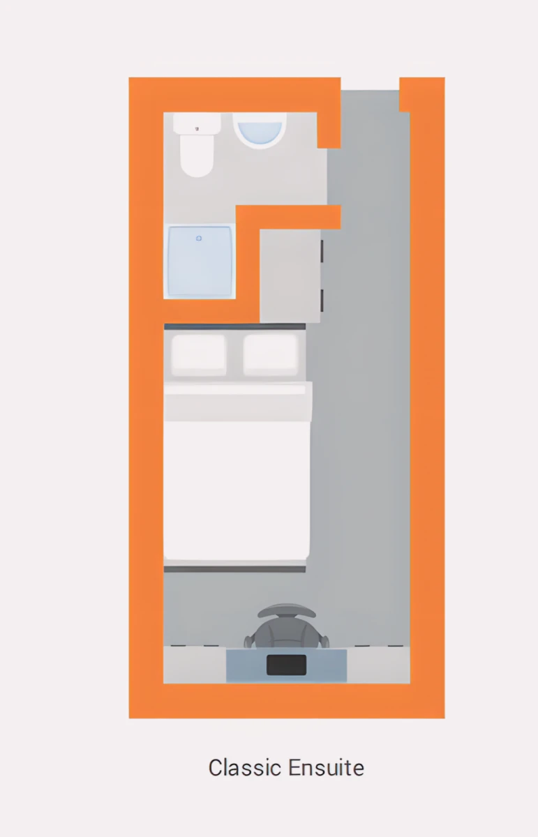 Ensuite Rooms view 1