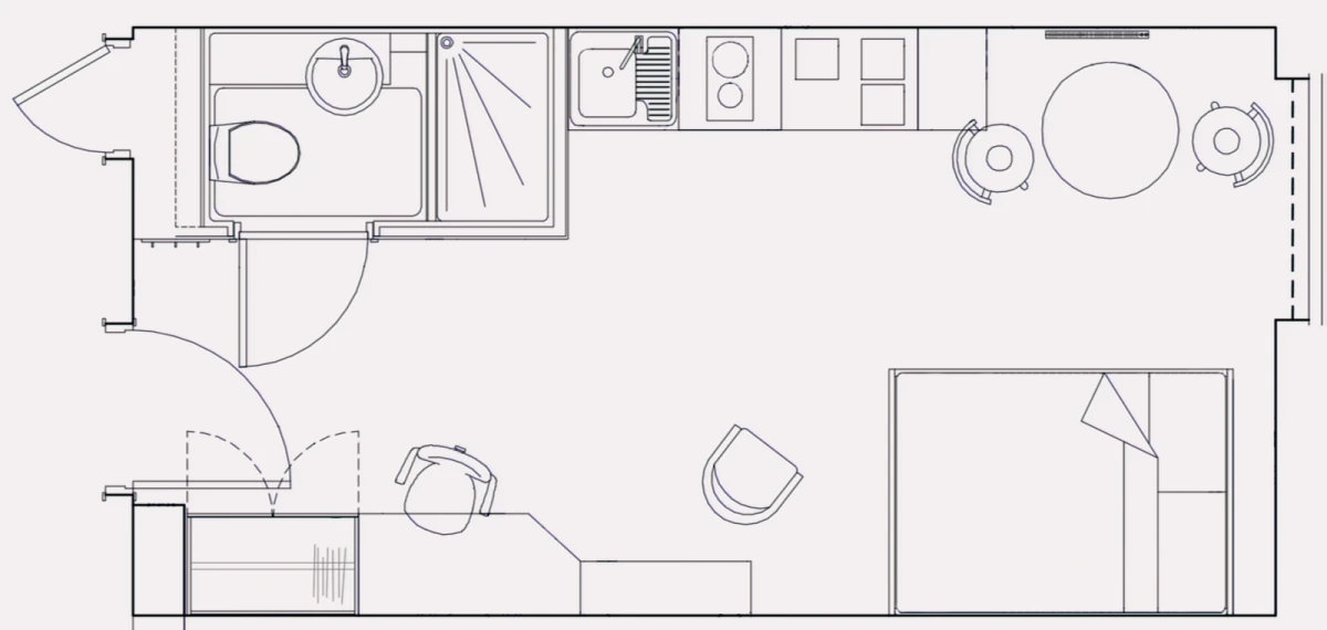 Studio Rooms view 1