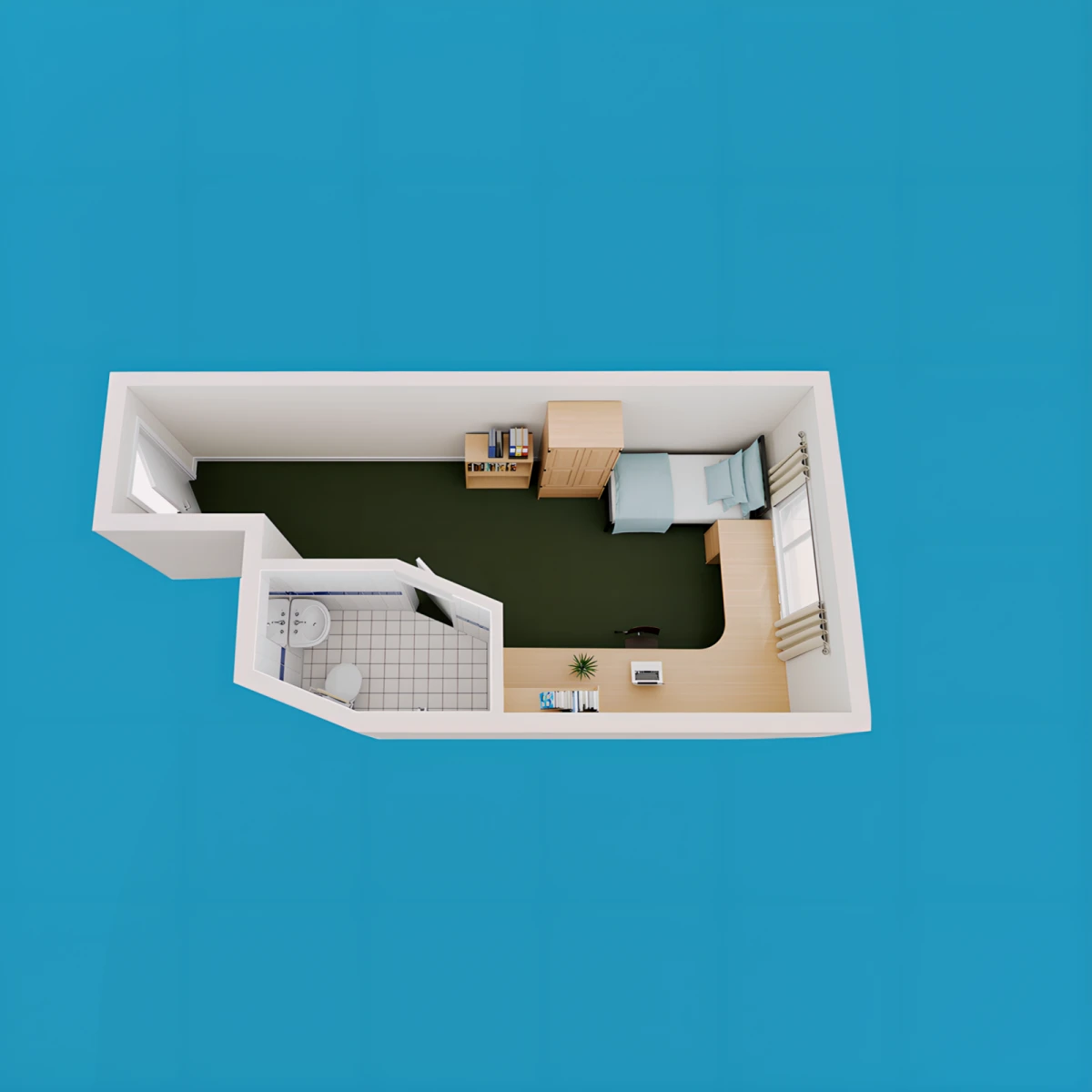 Bronze Rooms view 1