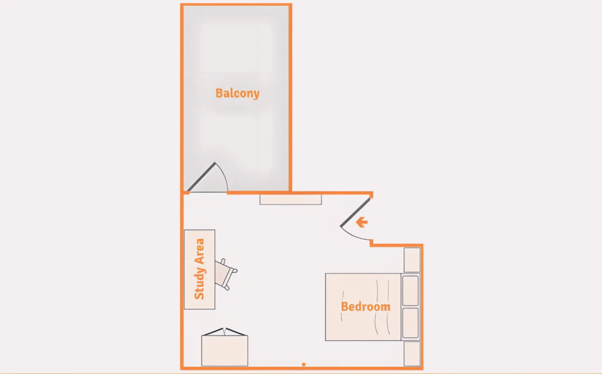 Silver Non-Ensuite Plus Room