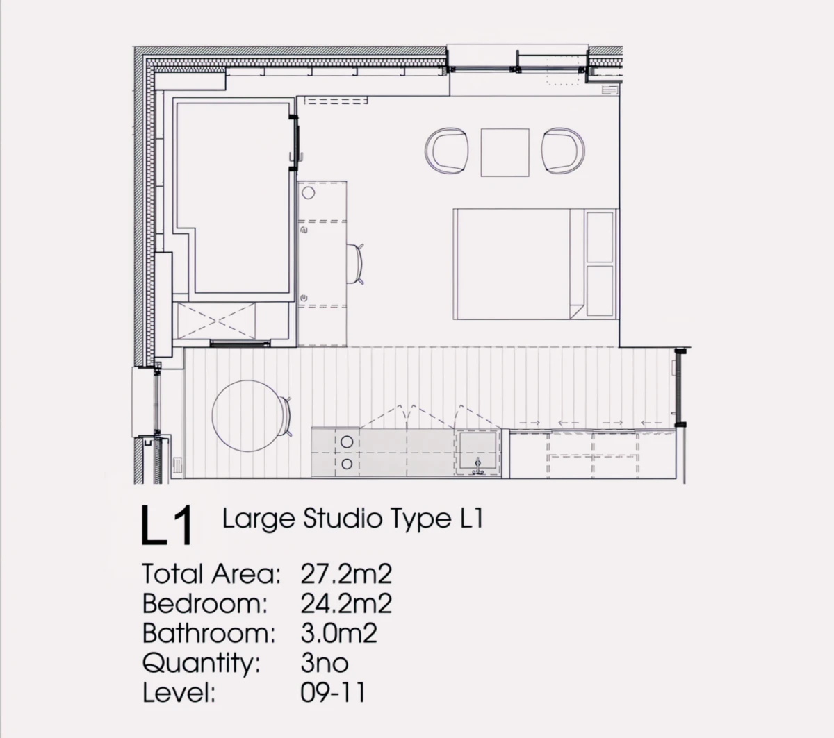 Studio Rooms view 1