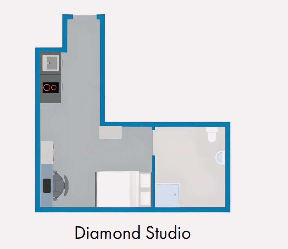 Studio Rooms view 2