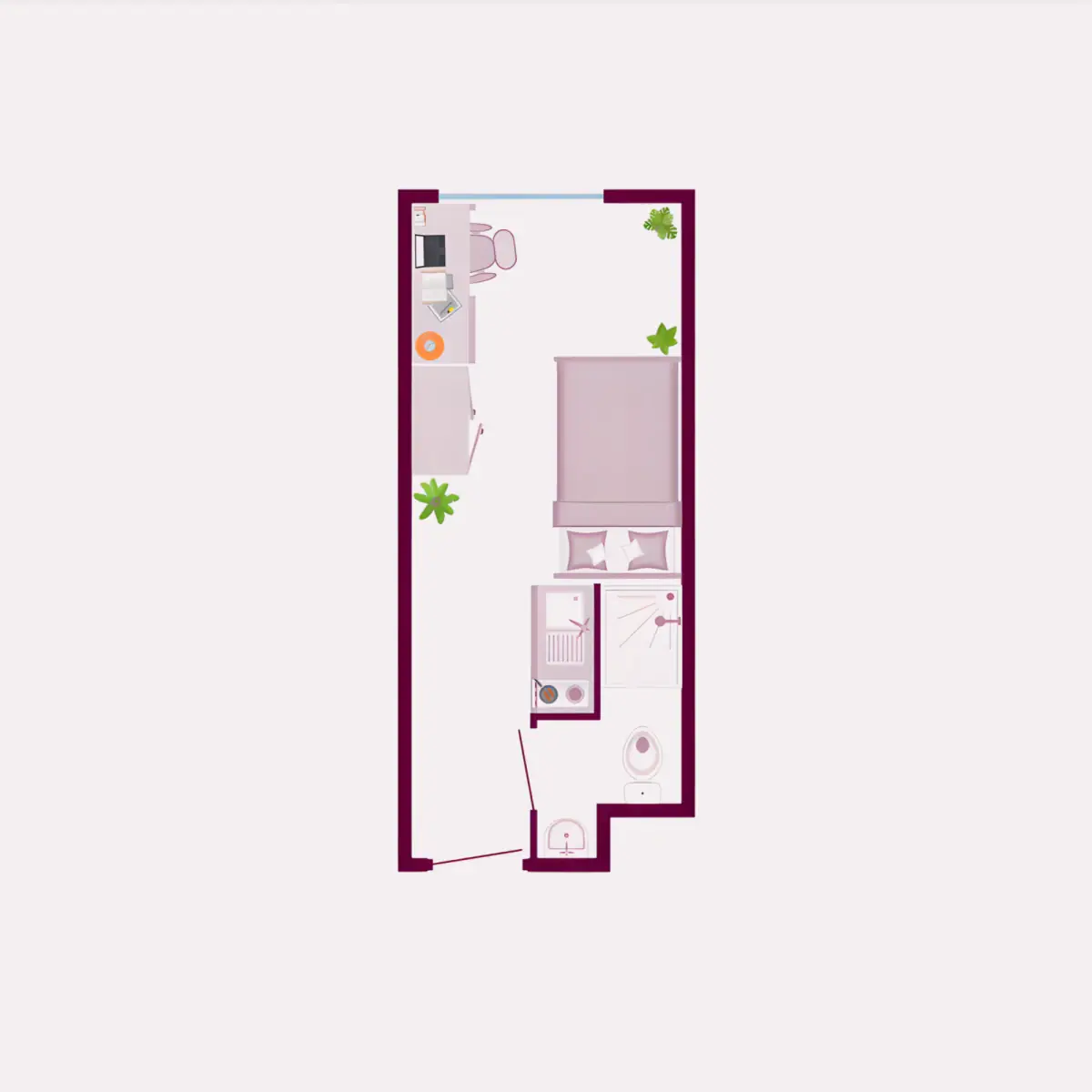 Ensuite Rooms view 1