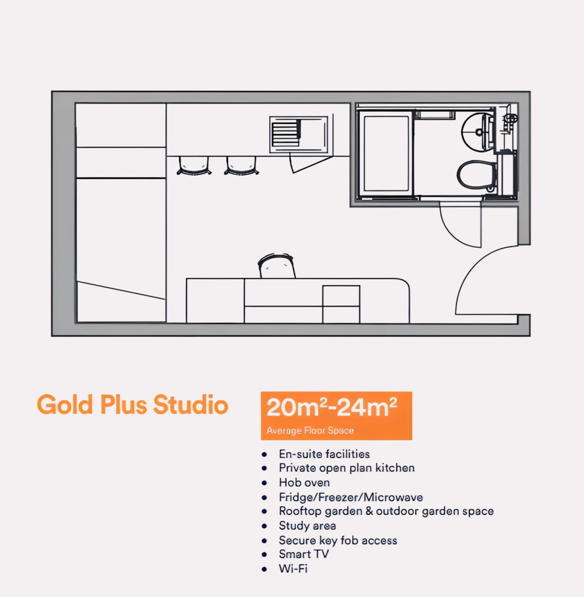 Studio Rooms view 4