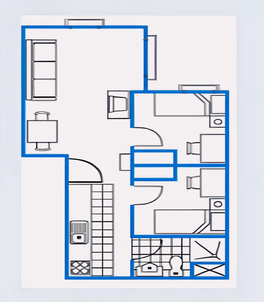 Apartment Rooms view 3