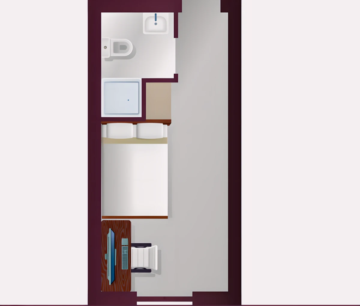 Studio Rooms view 3