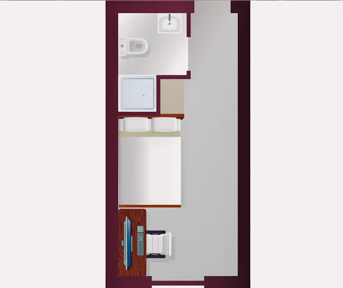 Ensuite Rooms view 1