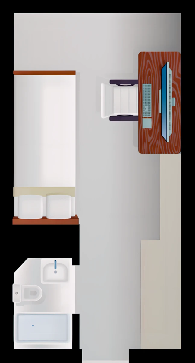 Ensuite Rooms view 1