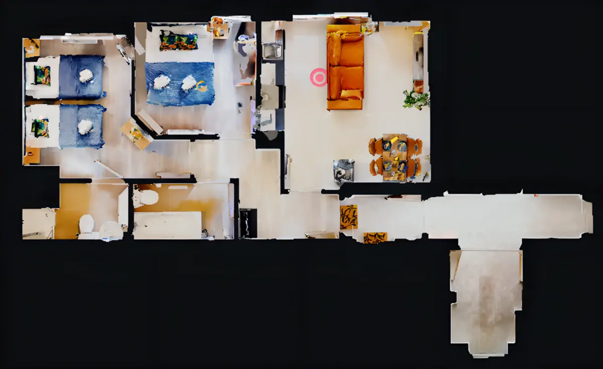 two Rooms view 1