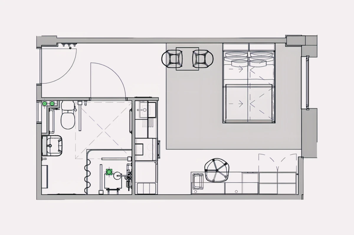 Silver Studio - Single Occupancy