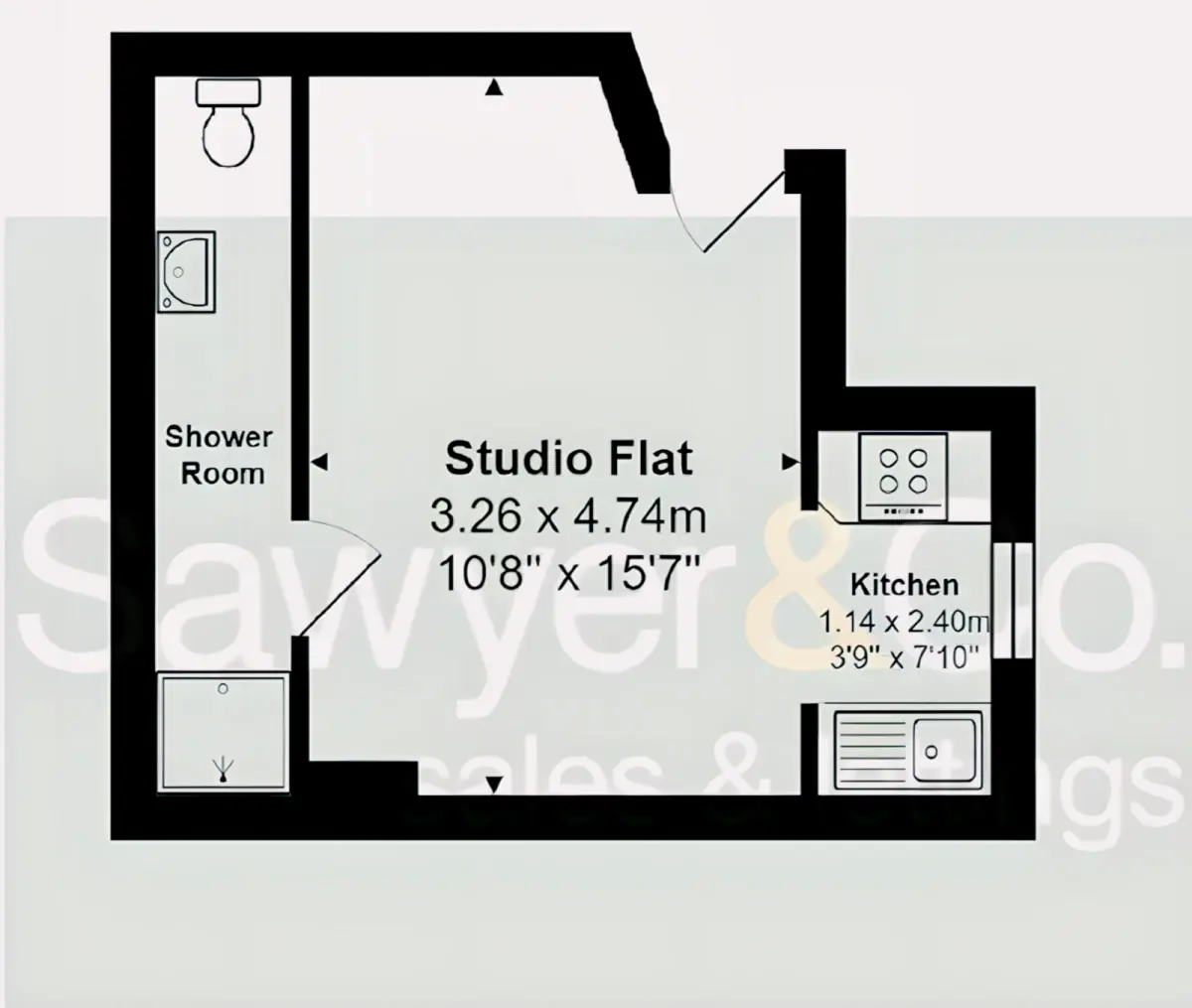 Studio Rooms view 1