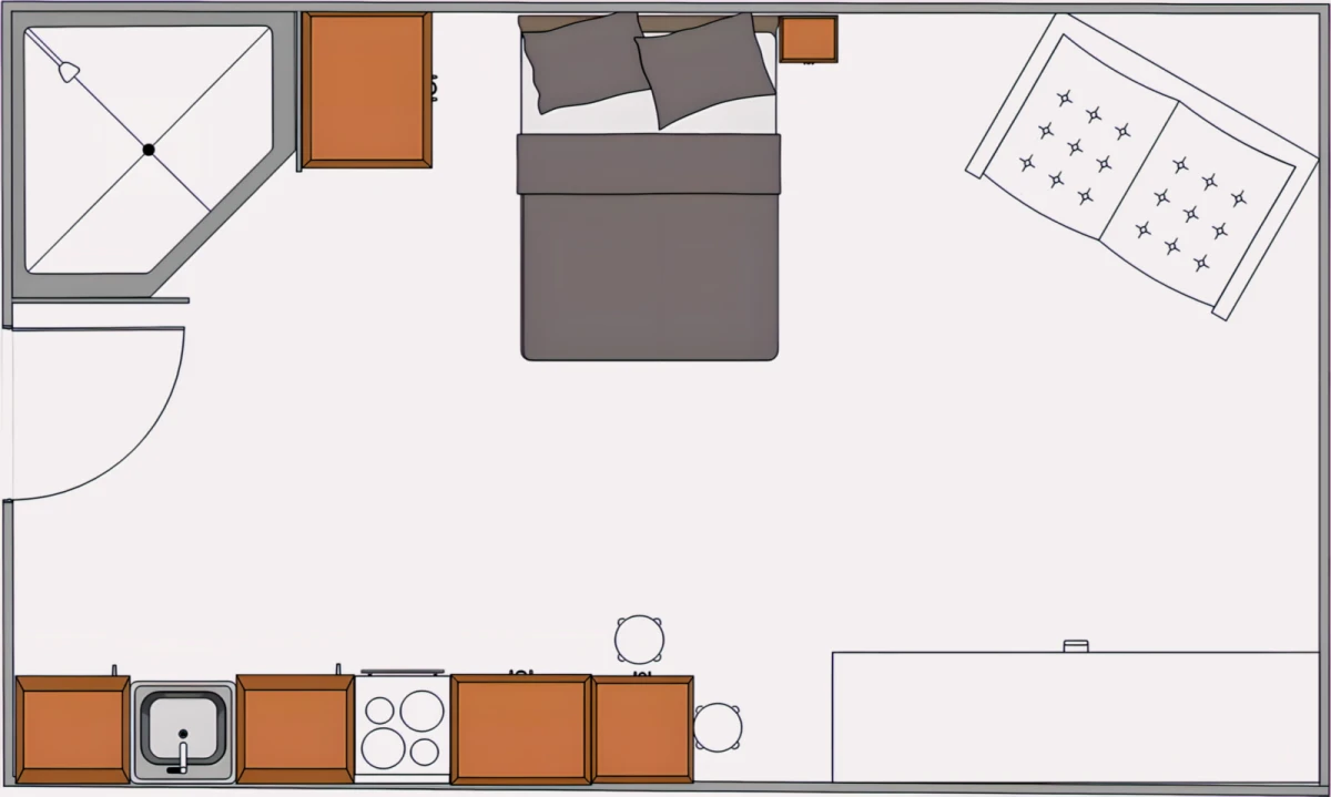 Studio Rooms view 4