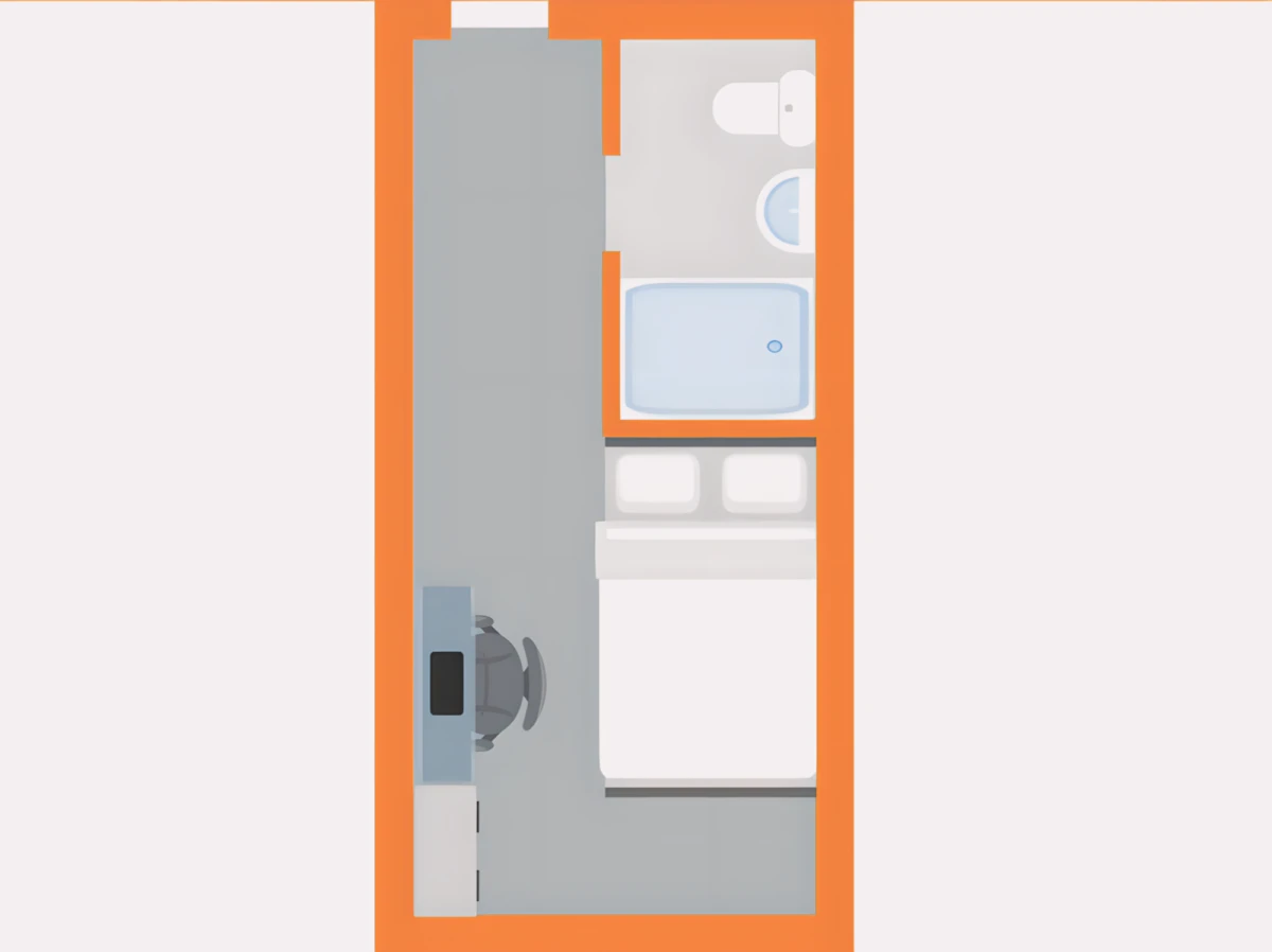 Ensuite Rooms view 1