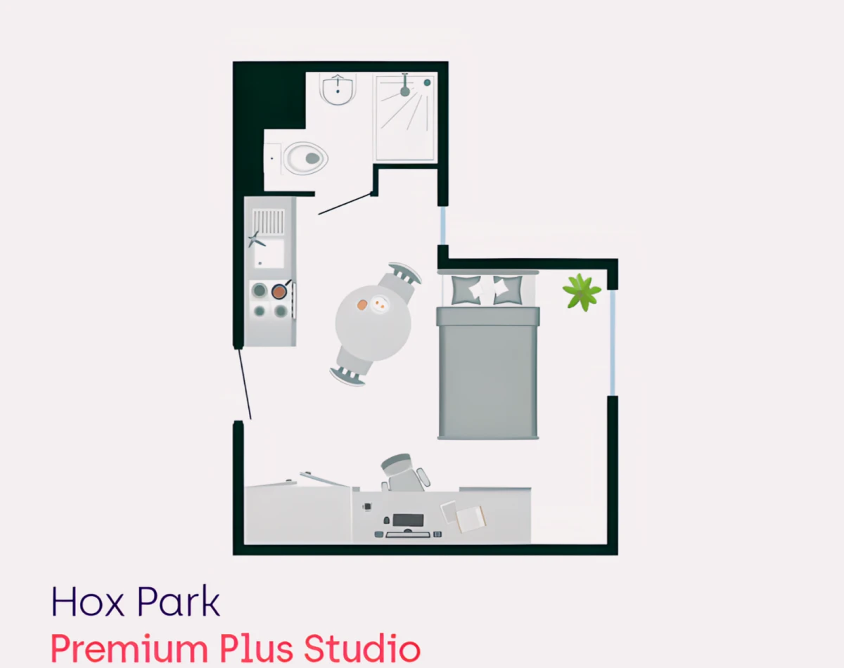 Studio Rooms view 1
