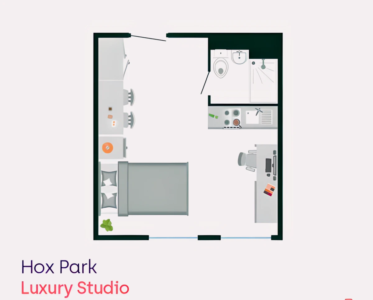 Studio Rooms view 4