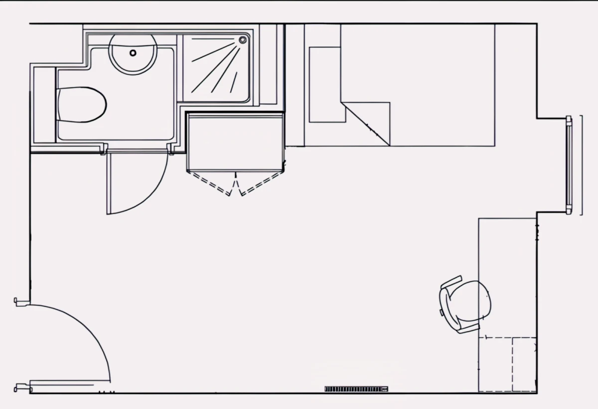 Ensuite Rooms view 3