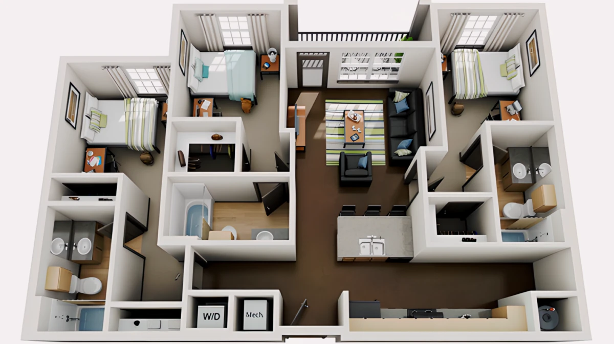 the Rooms view 1