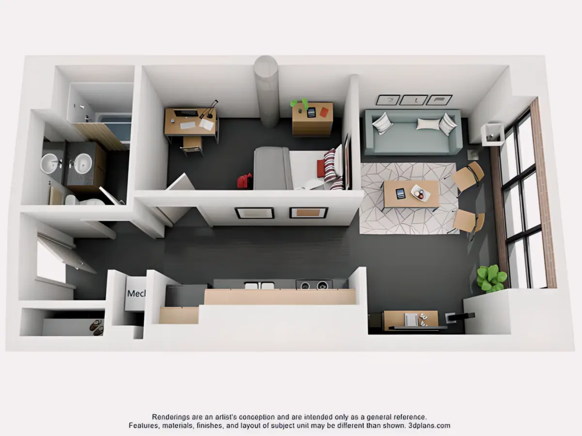 4 Rooms view 4