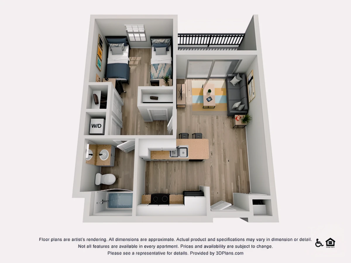 1 Rooms view 3