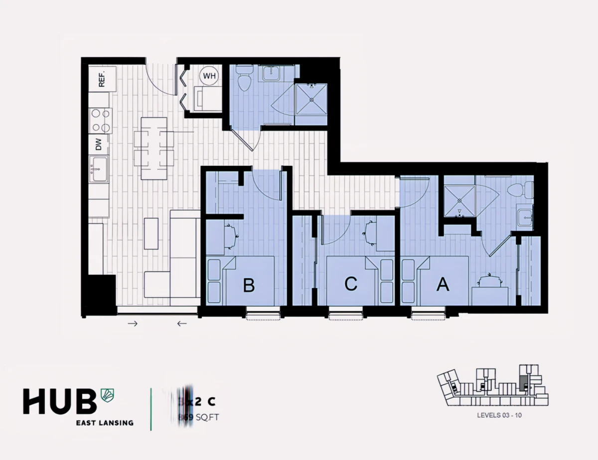 3 Rooms view 4