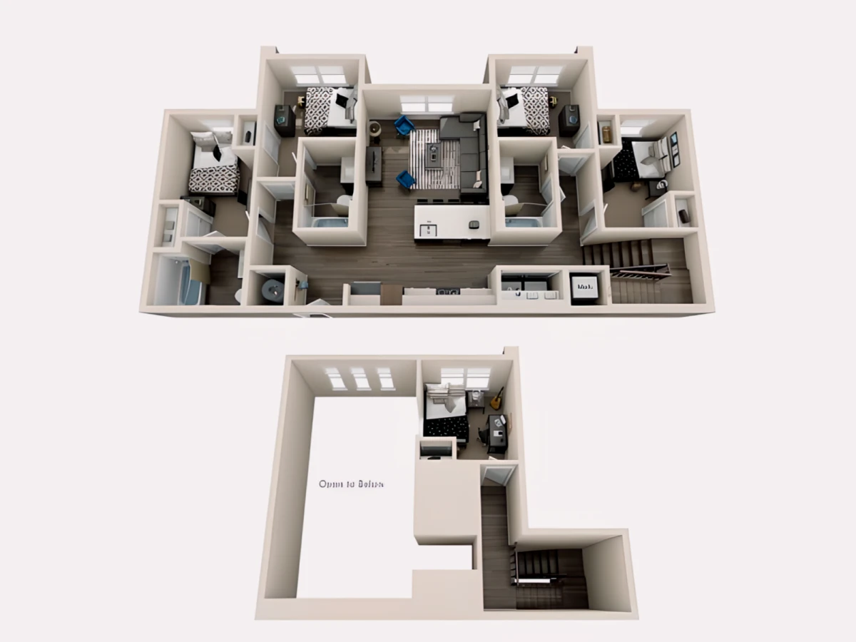 5 Rooms view 2