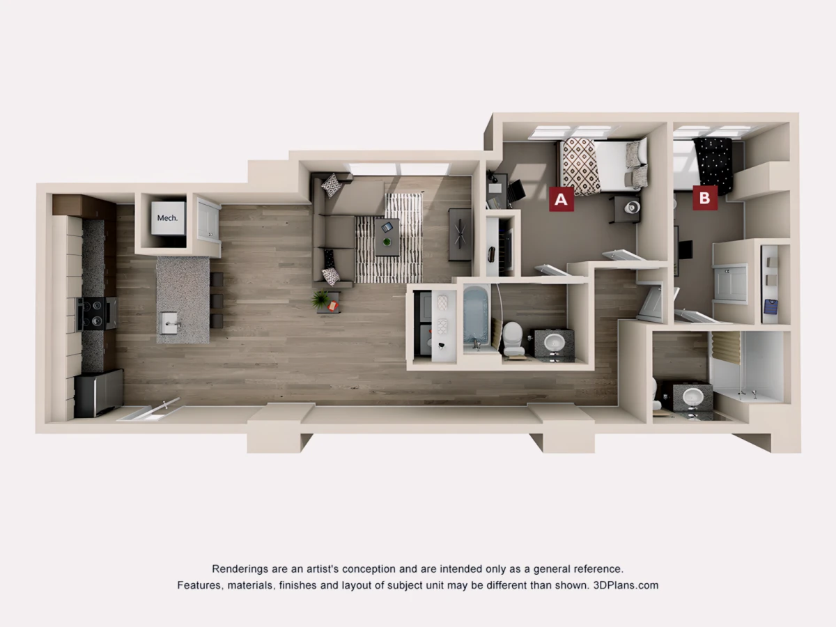5 Rooms view 1