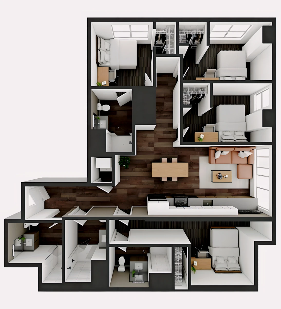 4 Bed 4 Bath D3