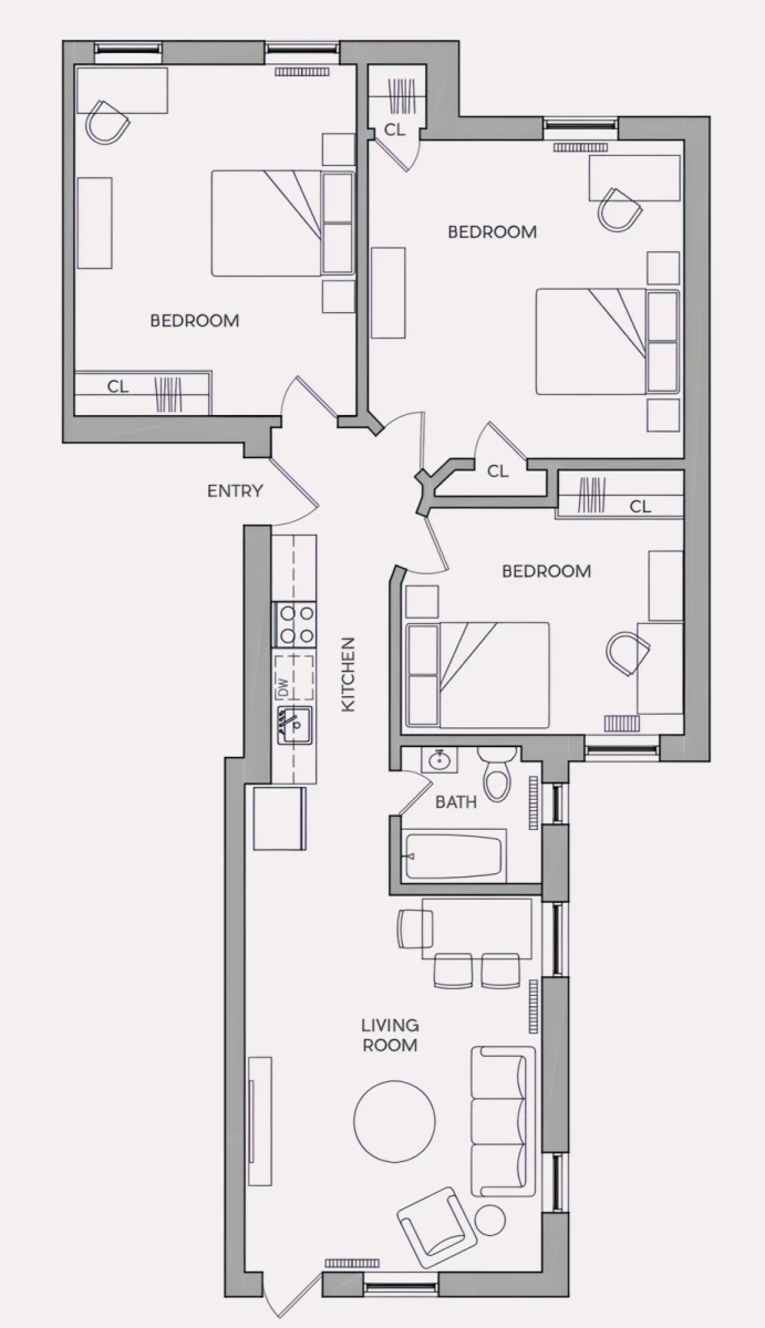 3 Rooms view 3