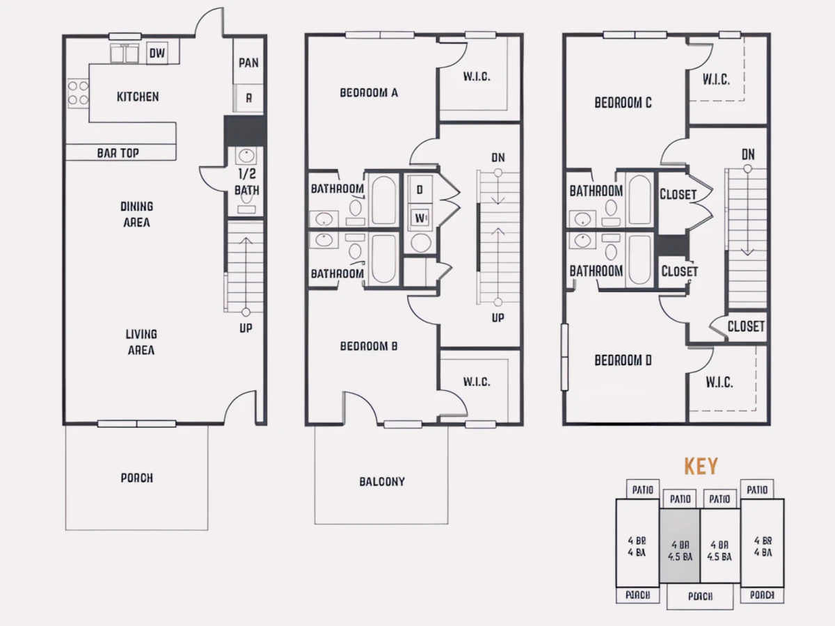 4 Rooms view 3