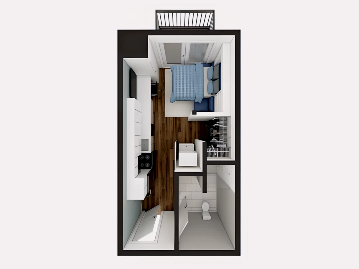 Studio Rooms view 2