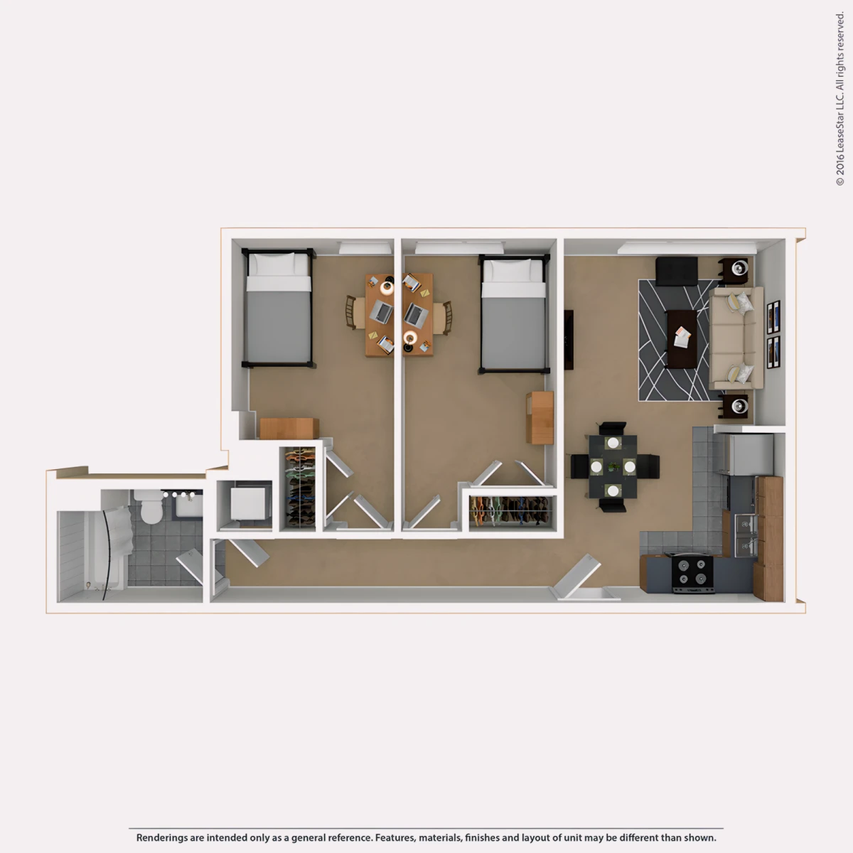 4 Rooms view 3