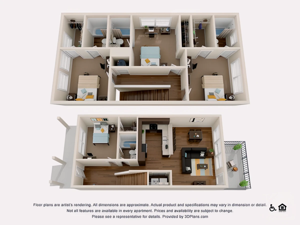 4 Rooms view 4