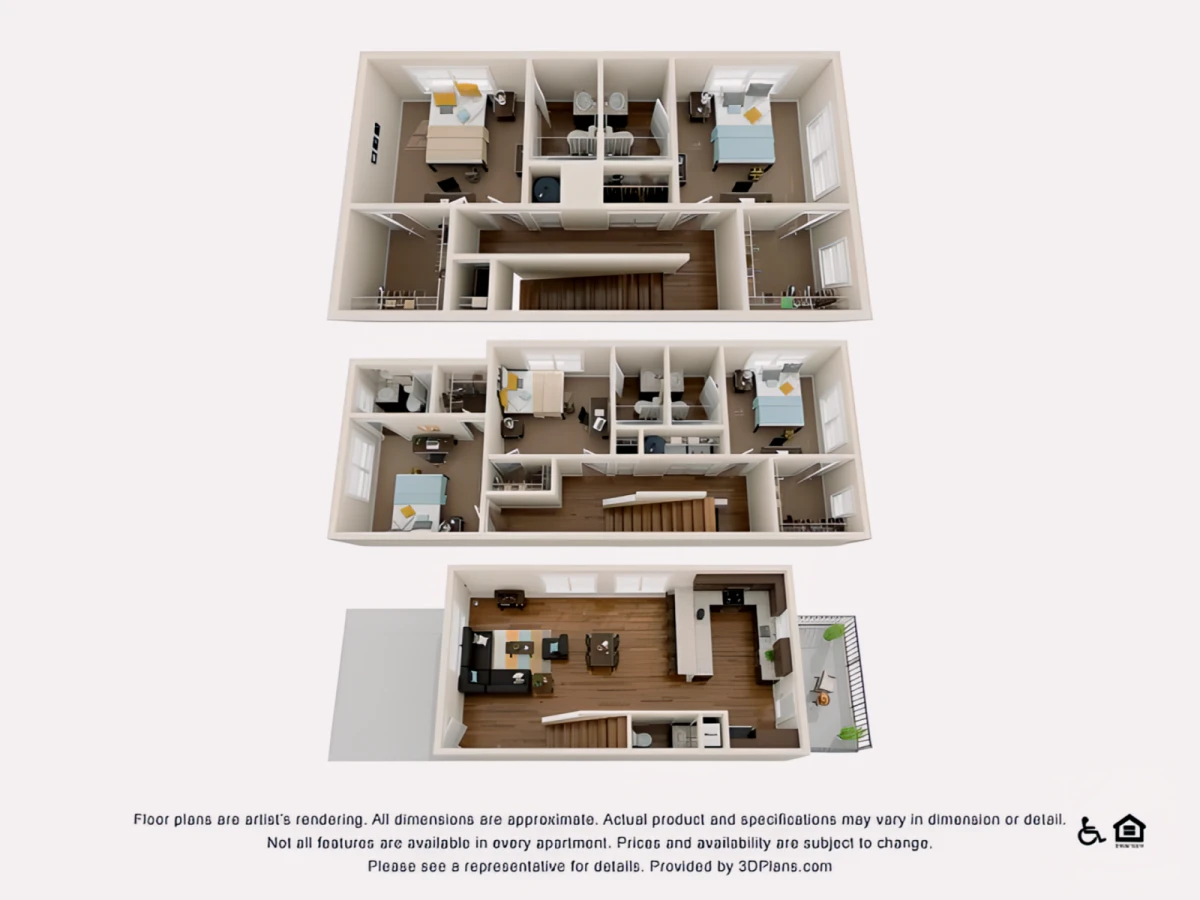 5 Rooms view 1