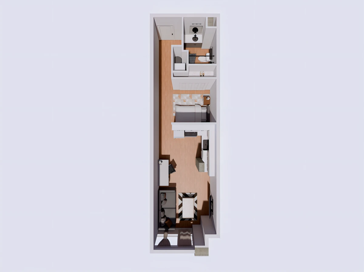 2 Rooms view 2