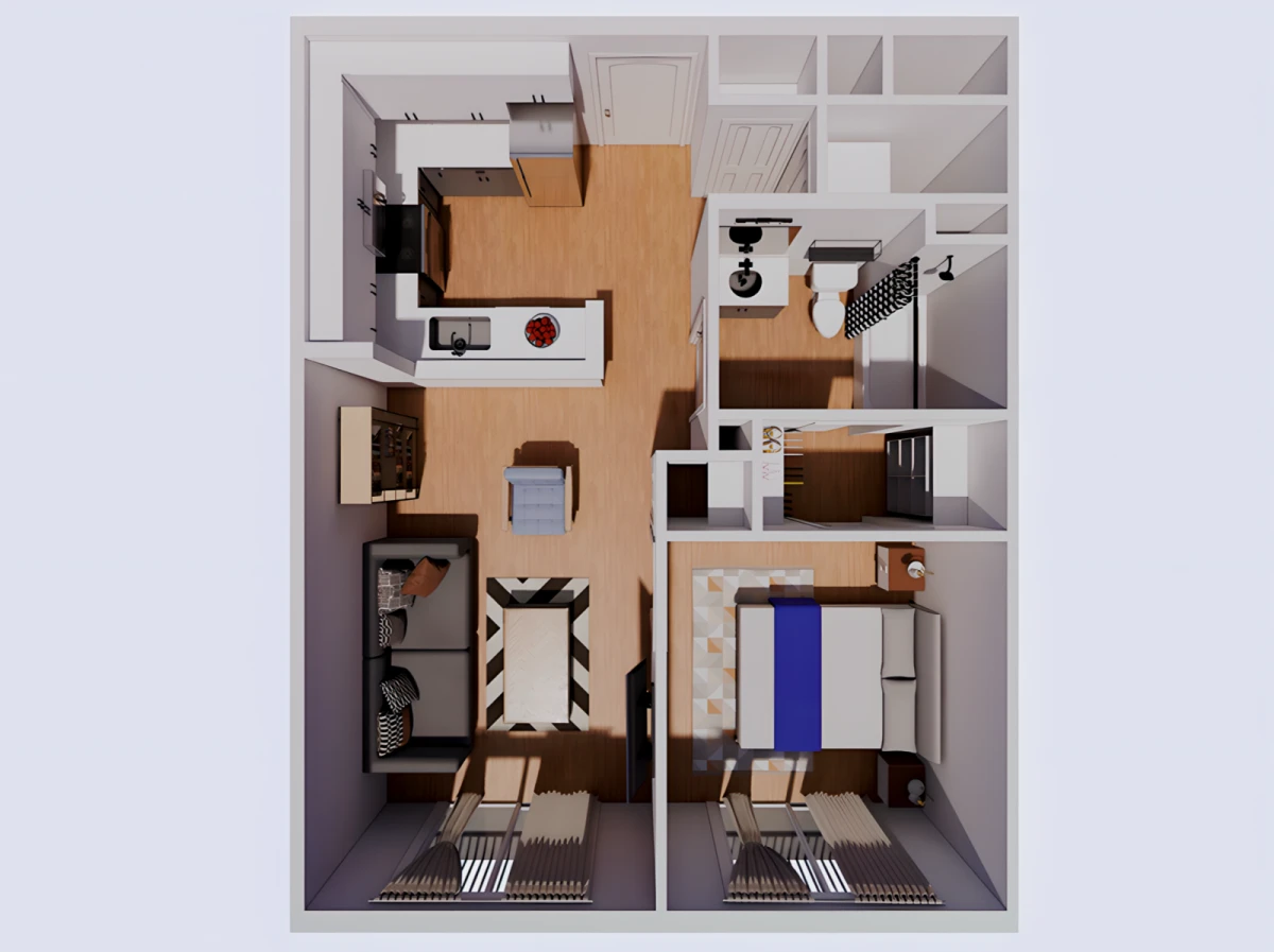 1 Rooms view 4