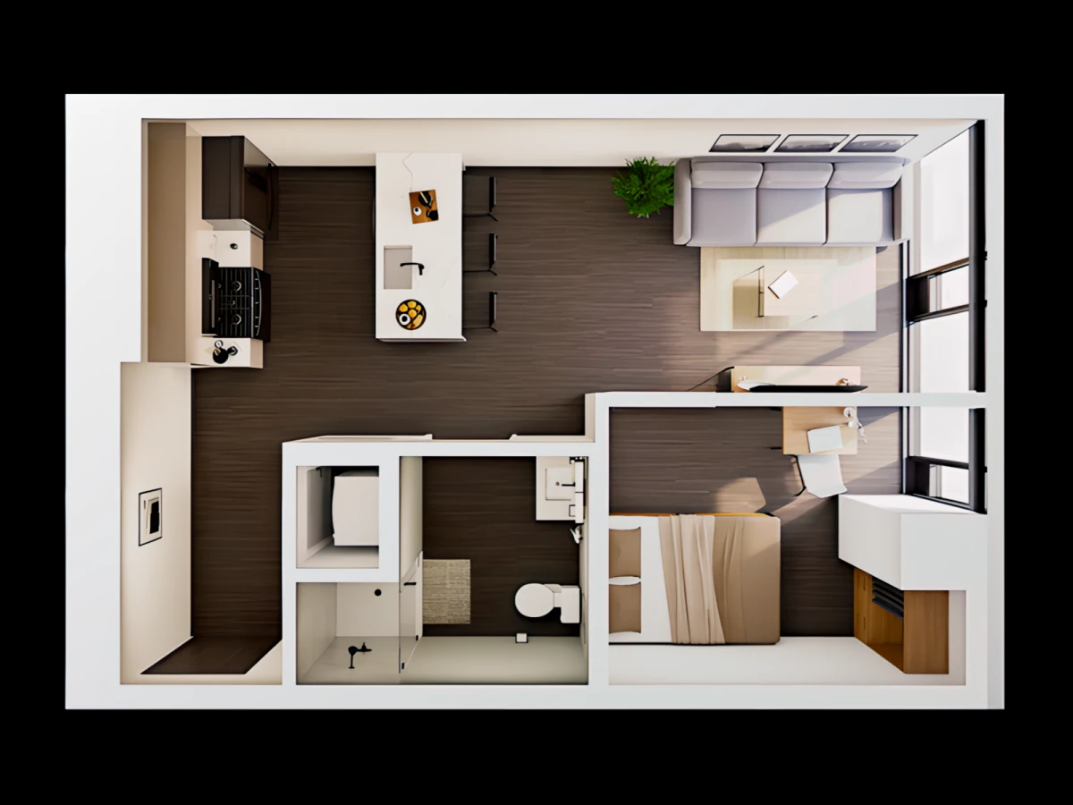 1 Rooms view 2