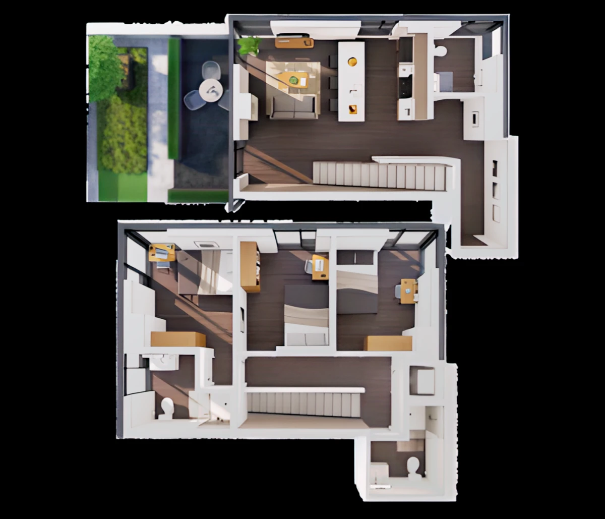 3 Rooms view 2