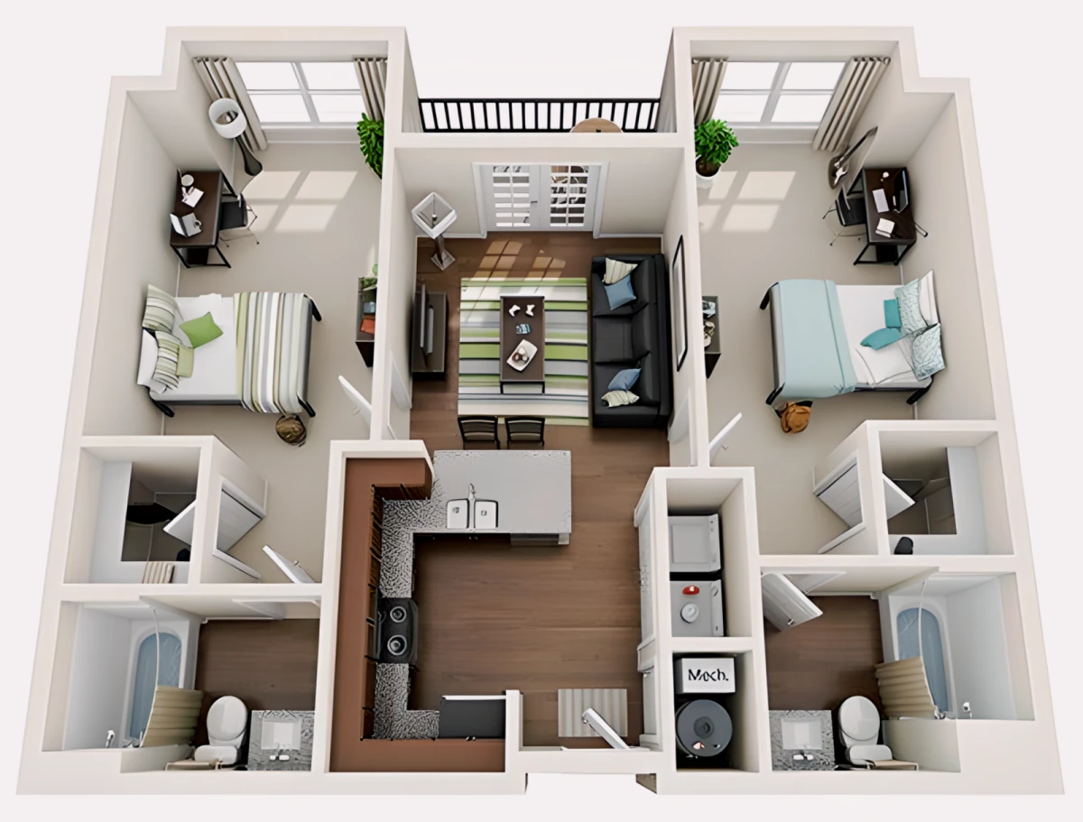 3bd / 3ba Private