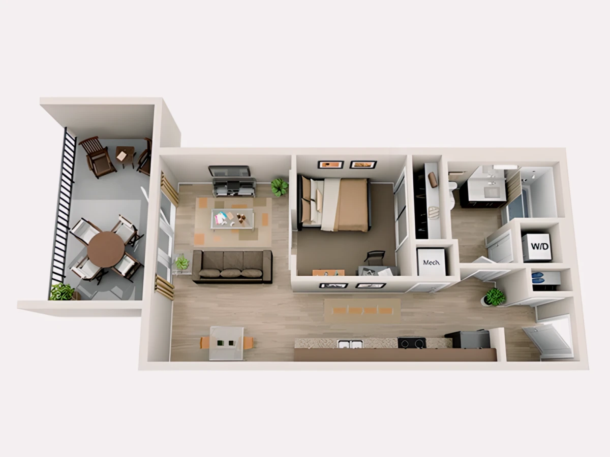 1 Rooms view 1