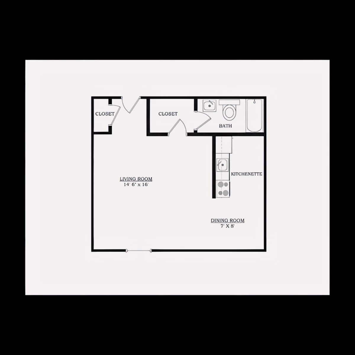 3 Rooms view 2