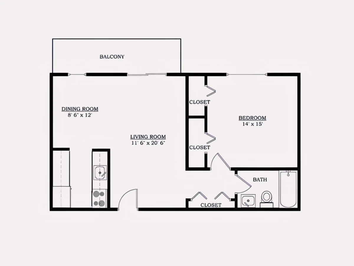 2 Rooms view 3
