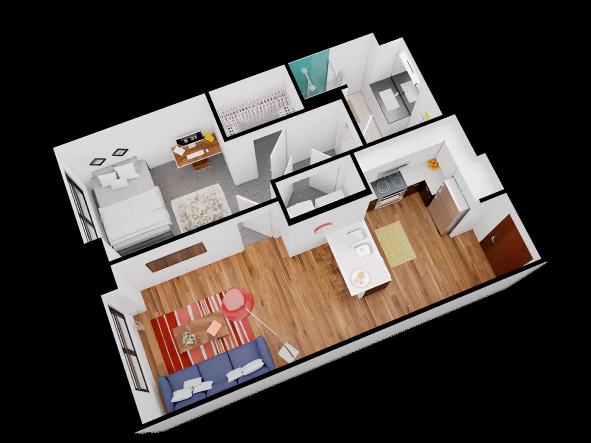 1 Rooms view 2