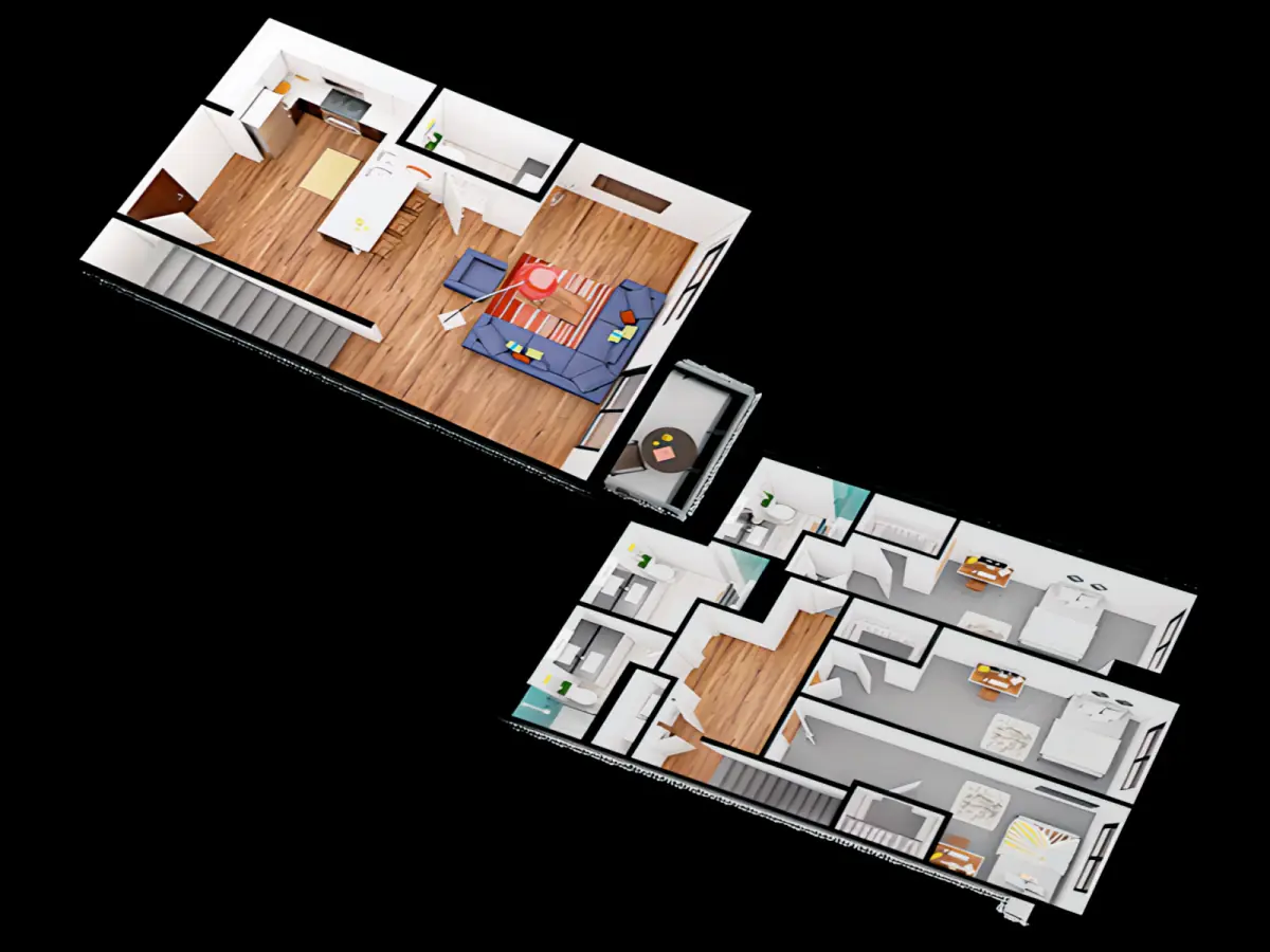 3 Rooms view 1