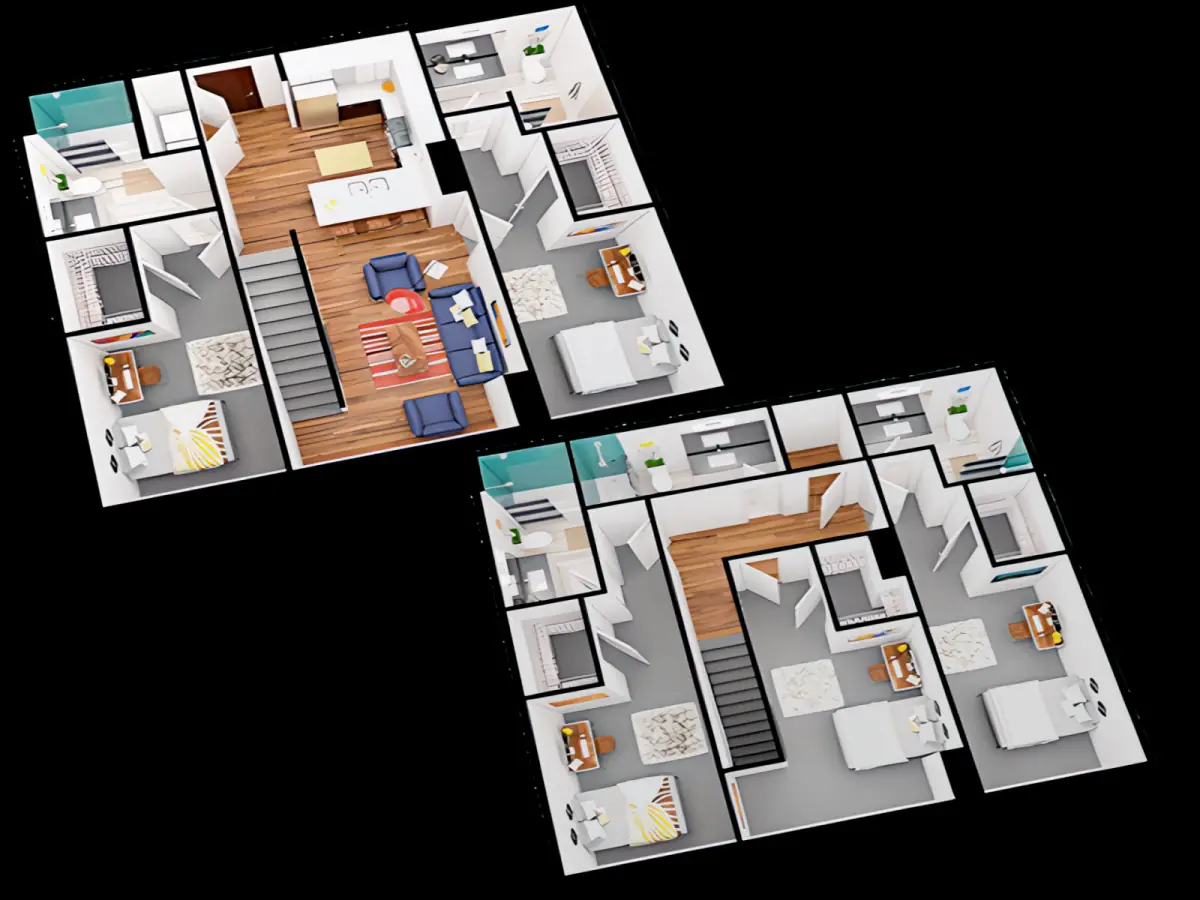 5 Rooms view 2