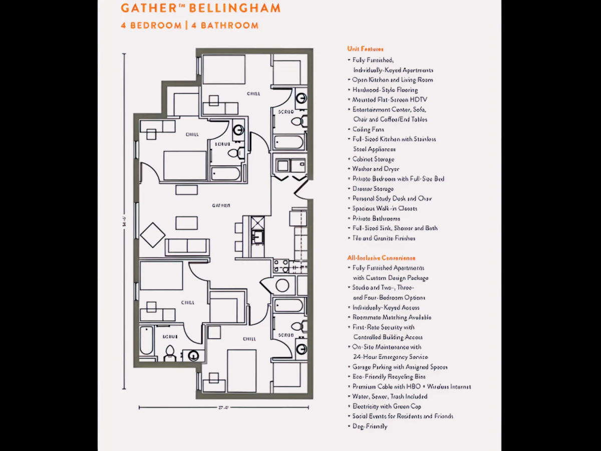 4 Bed 4 Bath D4