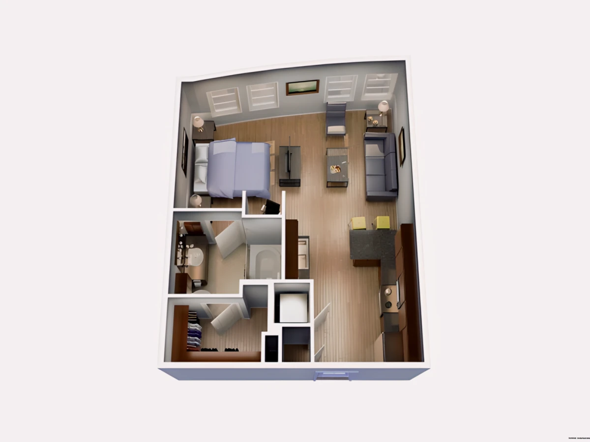 Studio Rooms view 1