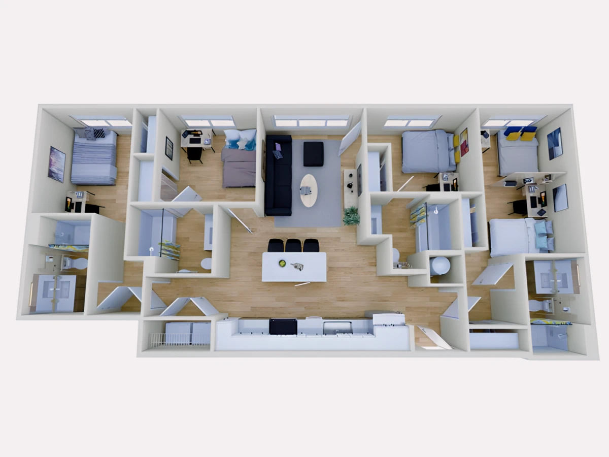 4 Bed 4 Bath D3